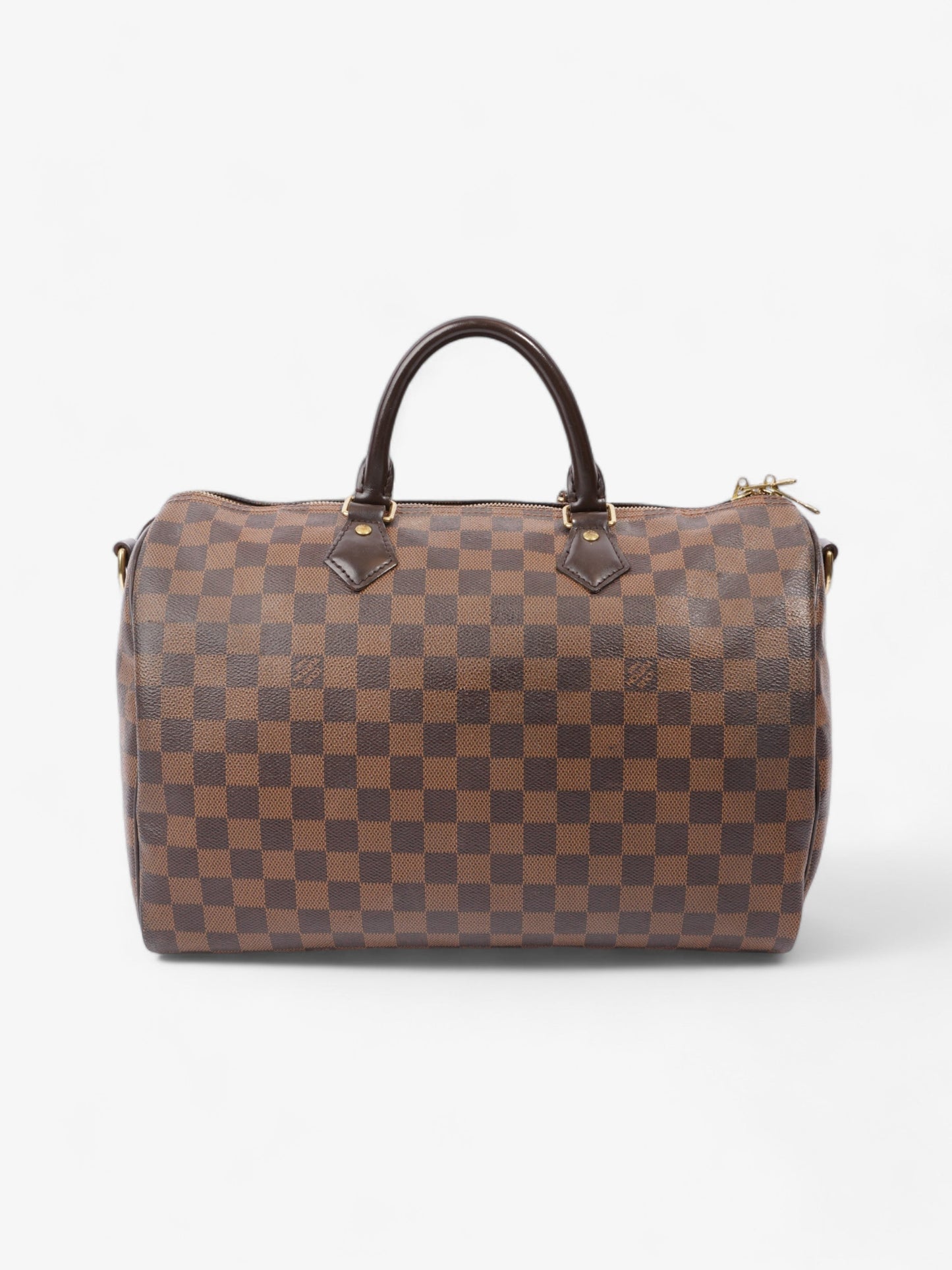Louis Vuitton Speedy Bandouli猫re 35 Damier Ebene Coated Canvas