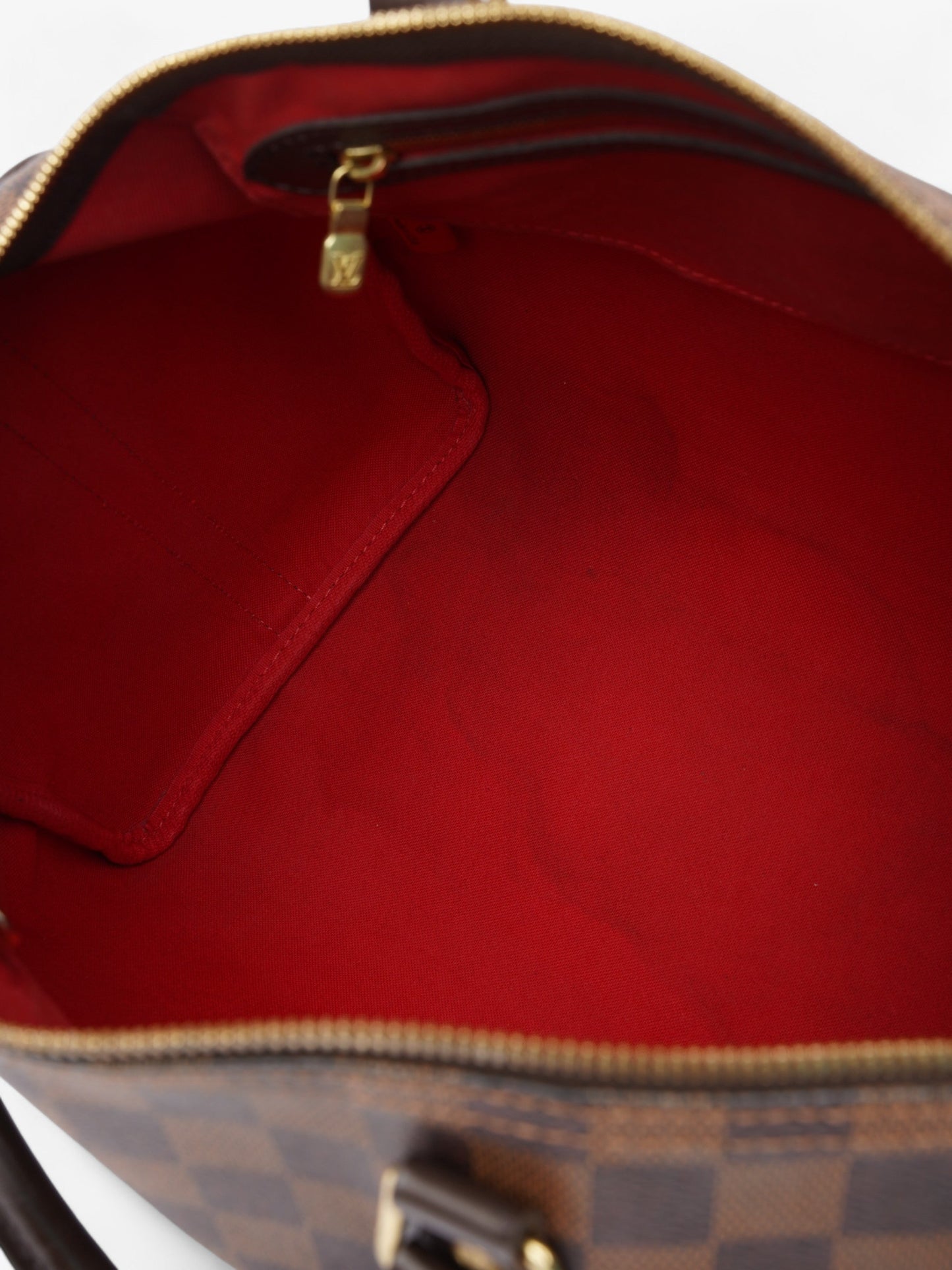 Louis Vuitton Speedy Bandouli猫re 35 Damier Ebene Coated Canvas