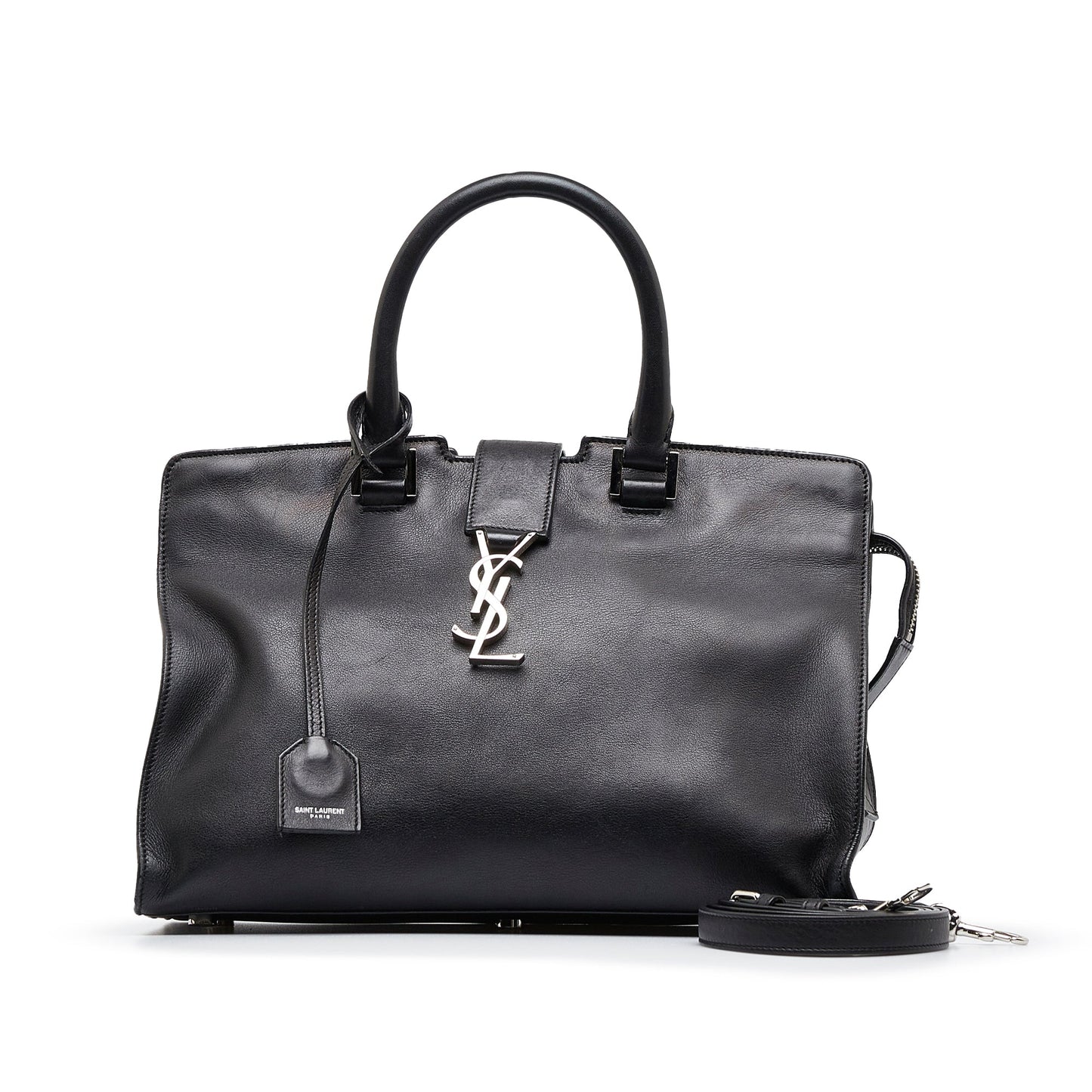 Yves Saint Laurent Downtown Black Quilted Leather