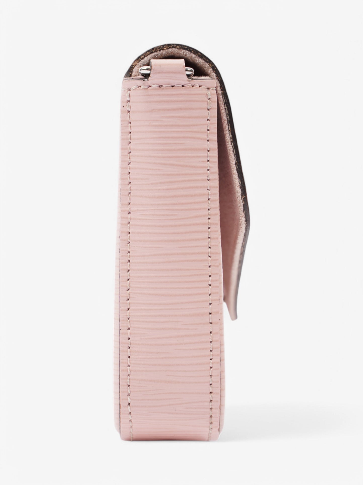 Louis Vuitton Pochette Felicie Light Pink Epi Leather