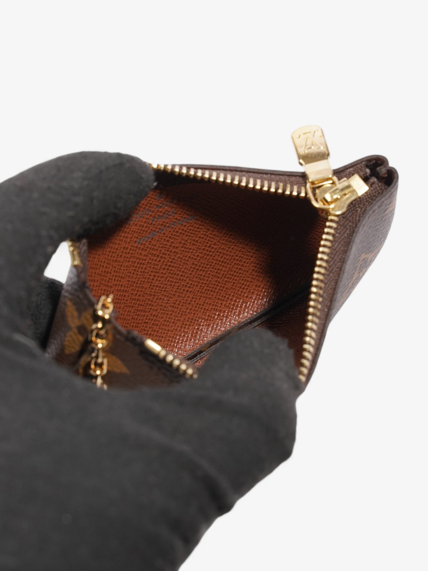 Louis Vuitton Key Pouch Monogram Coated Canvas