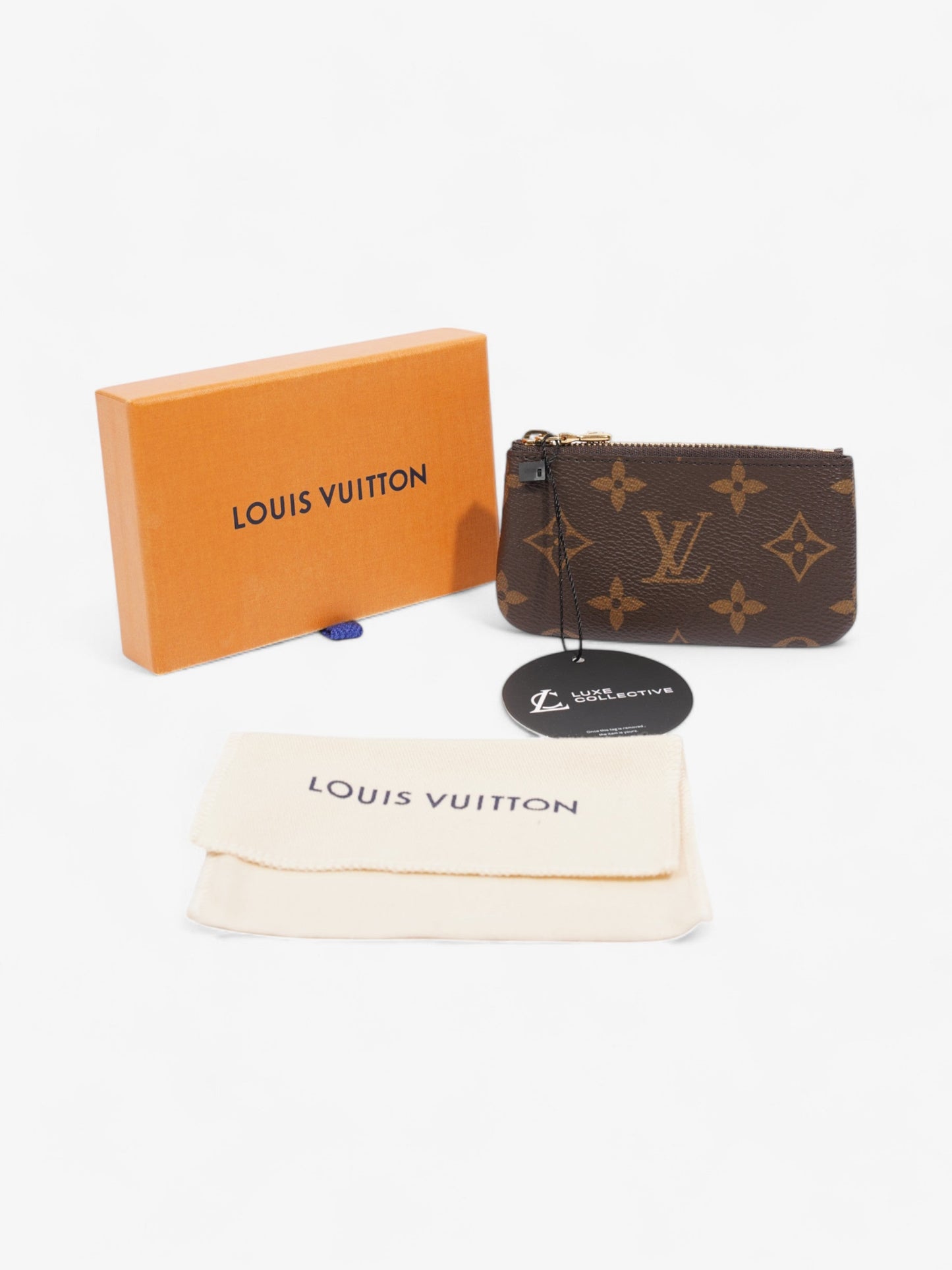 Louis Vuitton Key Pouch Monogram Coated Canvas