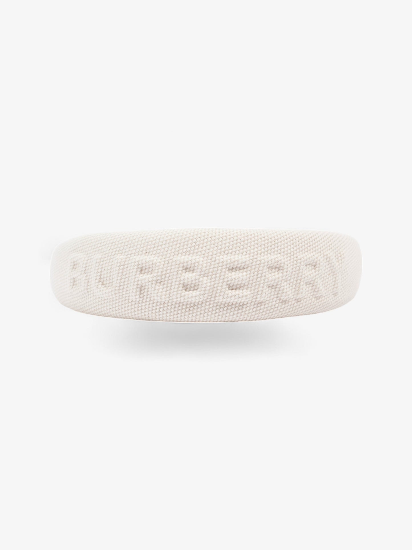 Burberry Logo Hairband White Cotton