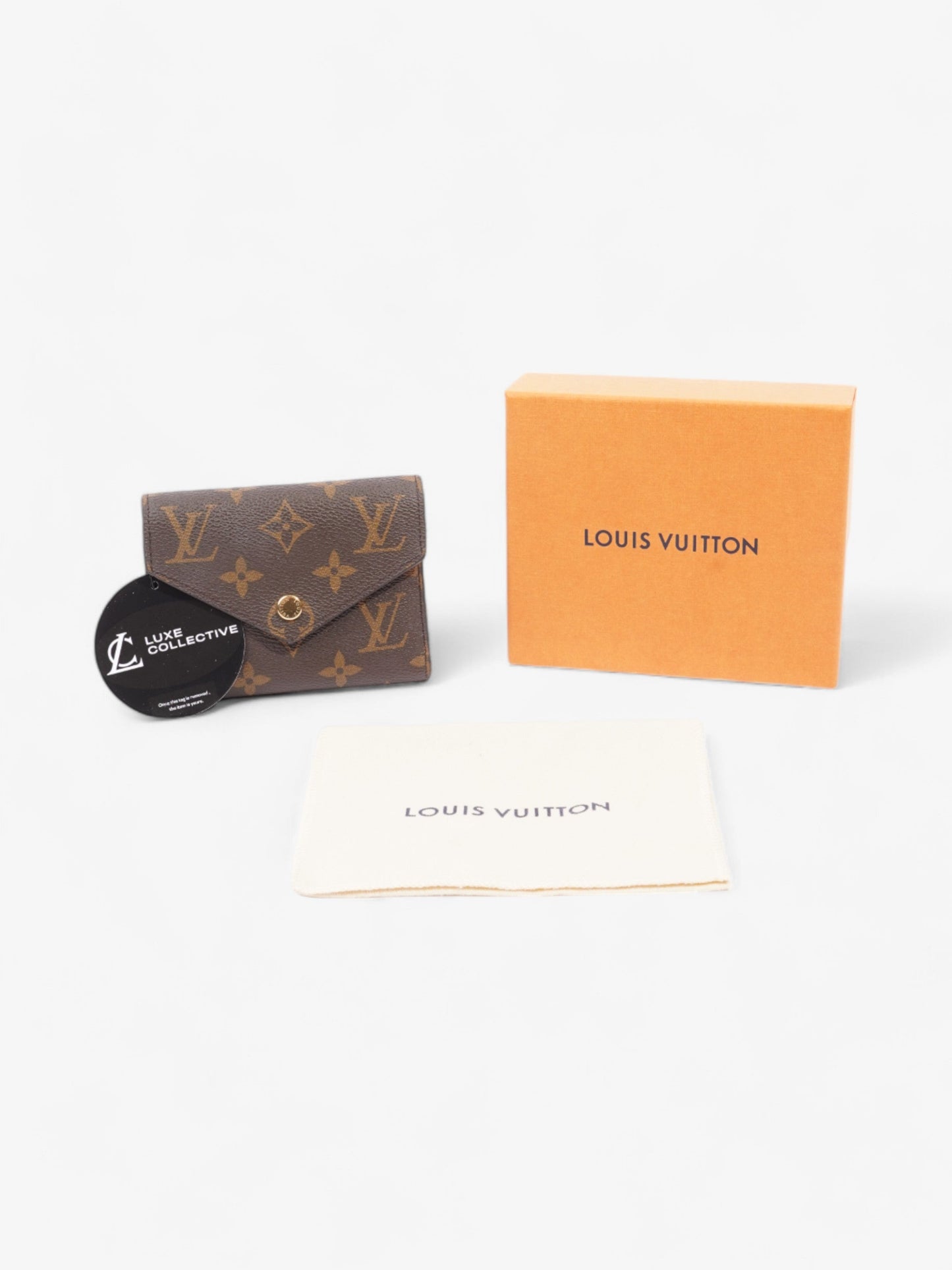 Louis Vuitton Victorine Wallet Monogram Coated Canvas
