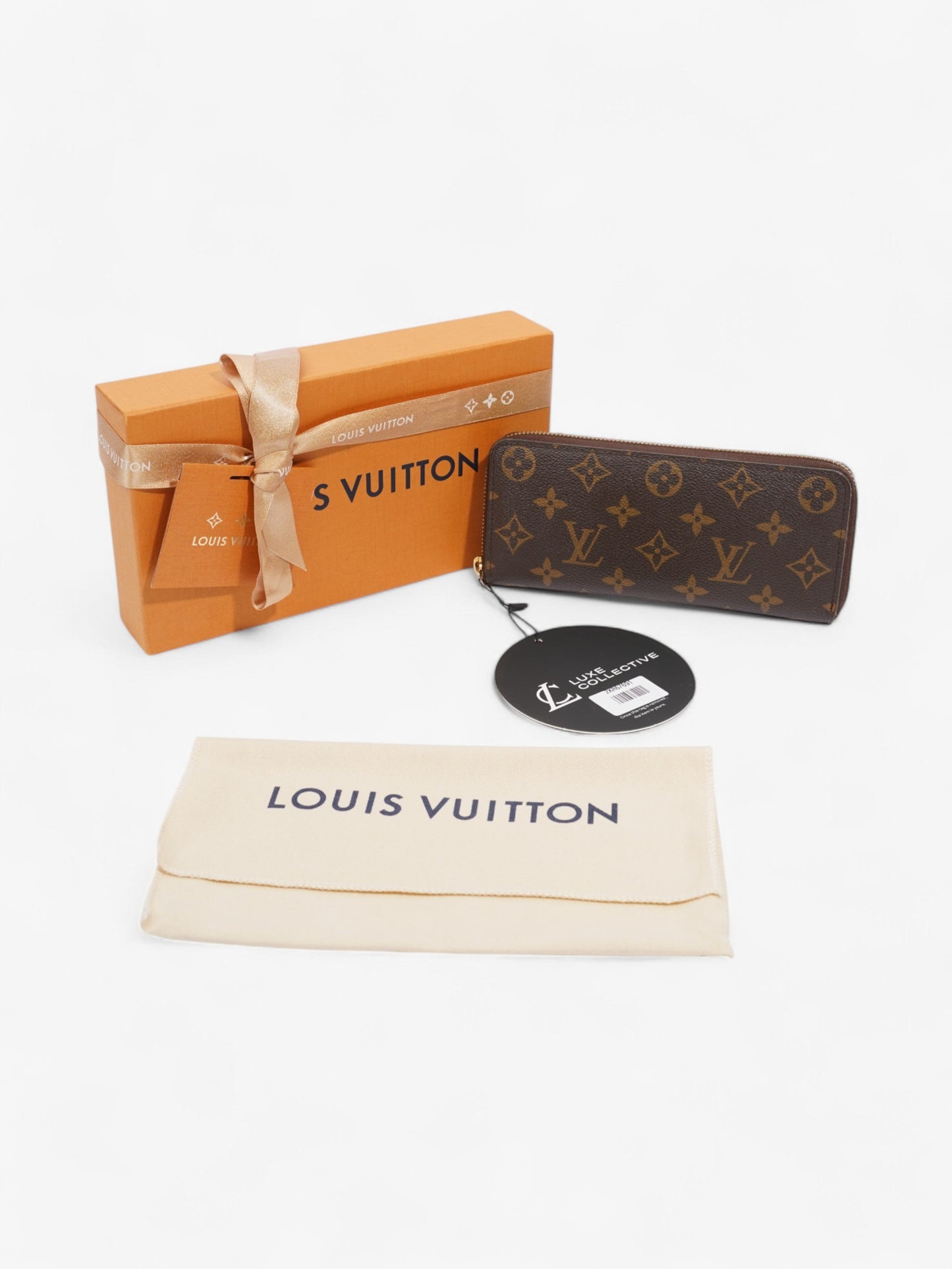 Louis Vuitton Clemence Monogram / Gold Coated Canvas