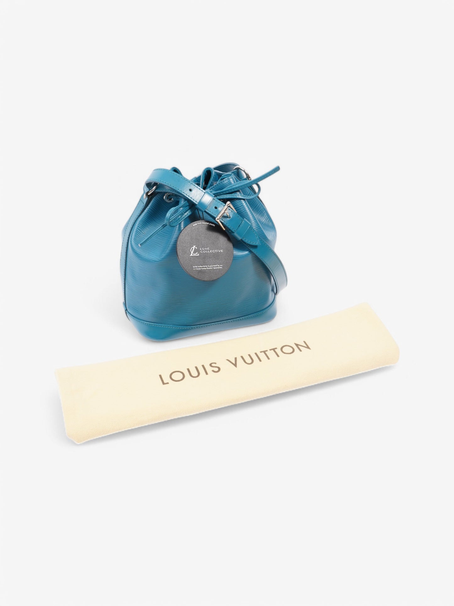 Louis Vuitton Noe Teal Epi Leather