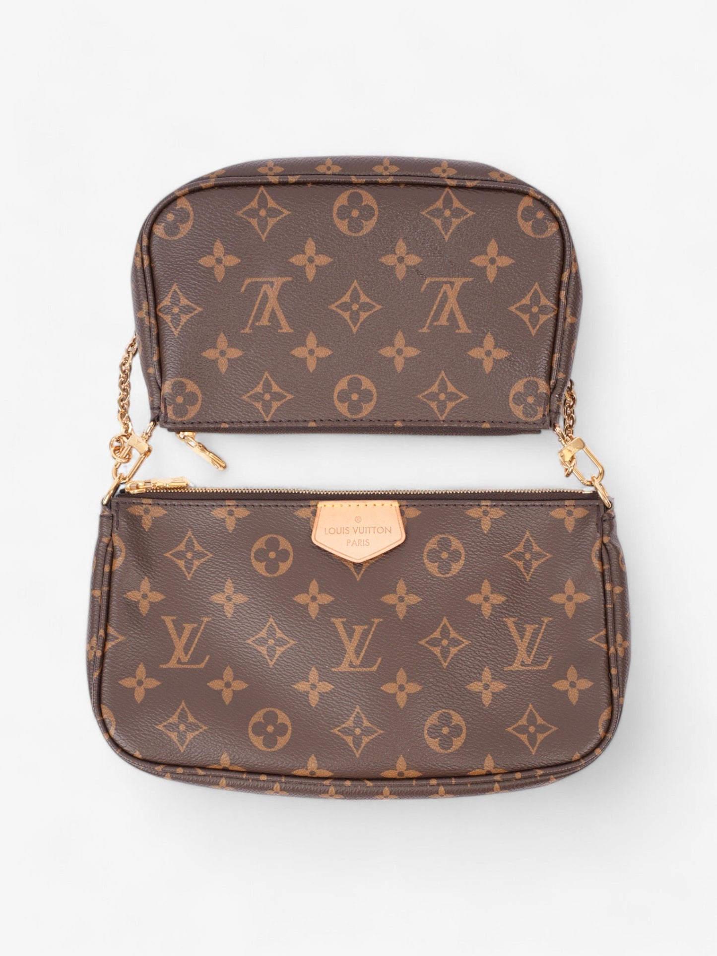 Louis Vuitton Multi Pochette Accessoires Monogram / Khaki Coated Canvas