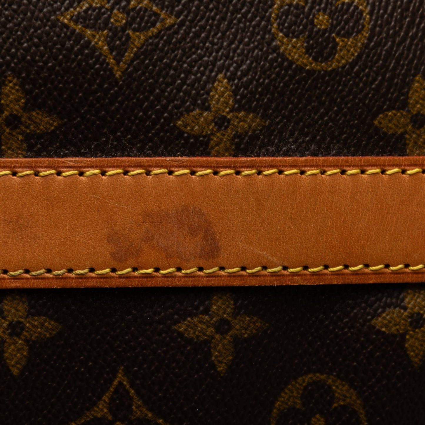 Brown Louis Vuitton Monogram Keepall Bandouliere 60 Travel Bag