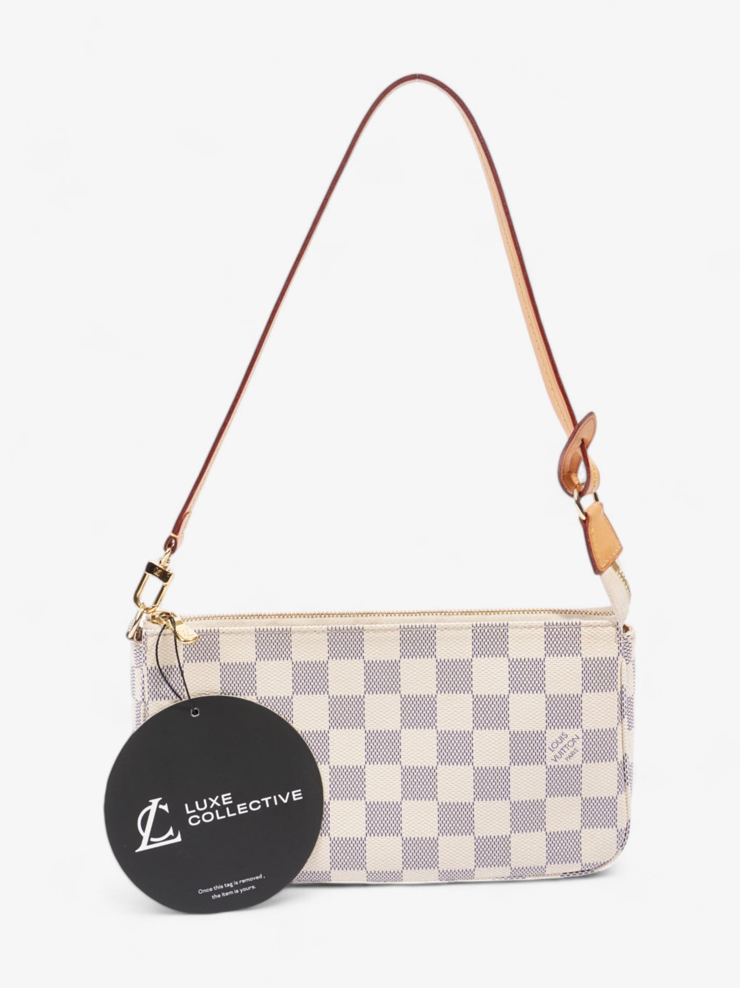 Louis Vuitton Pochette Accessoires Damier Azur Coated Canvas