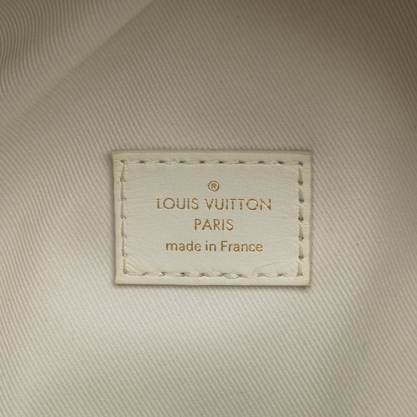White Louis Vuitton New Wave Bumbag Belt Bag