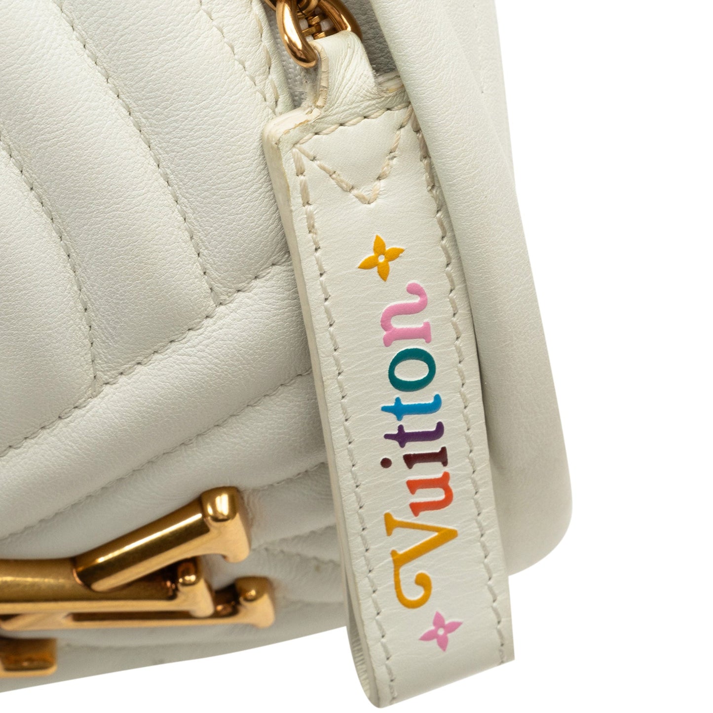 White Louis Vuitton New Wave Bumbag Belt Bag
