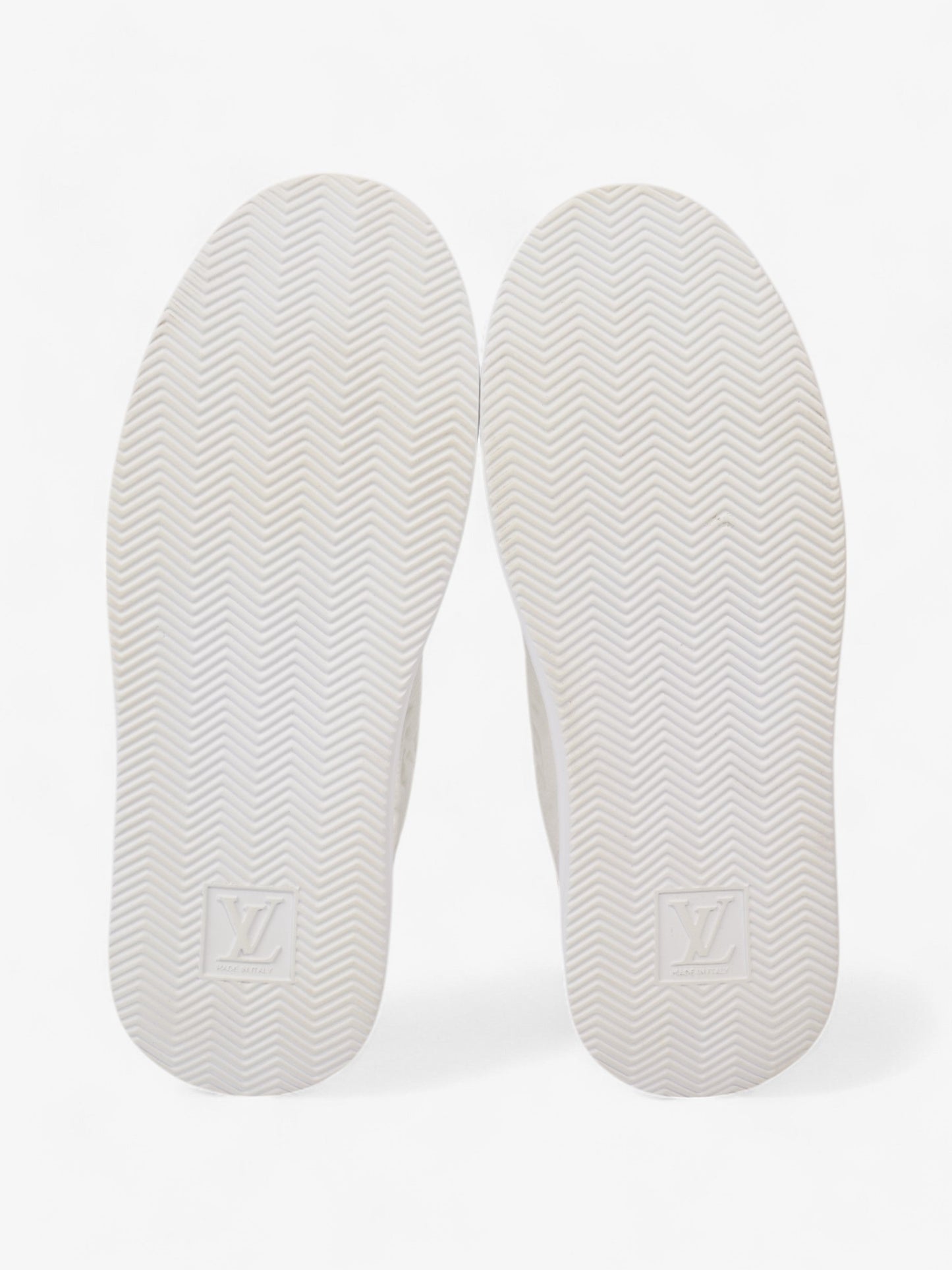 Louis Vuitton Beverley Hills White  / Beige  Leather EU 41.5 UK 7.5