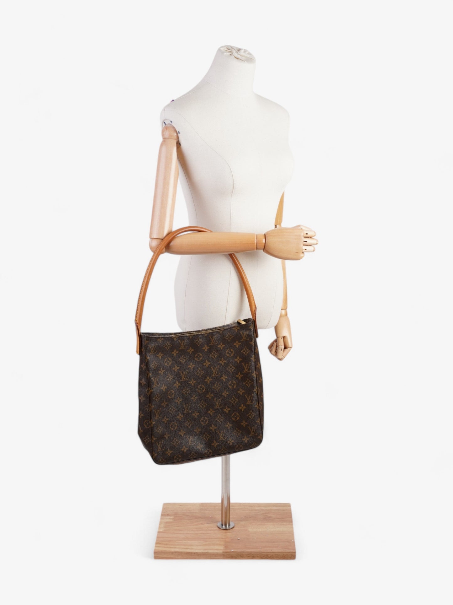 Louis Vuitton Looping Monogram Coated Canvas GM