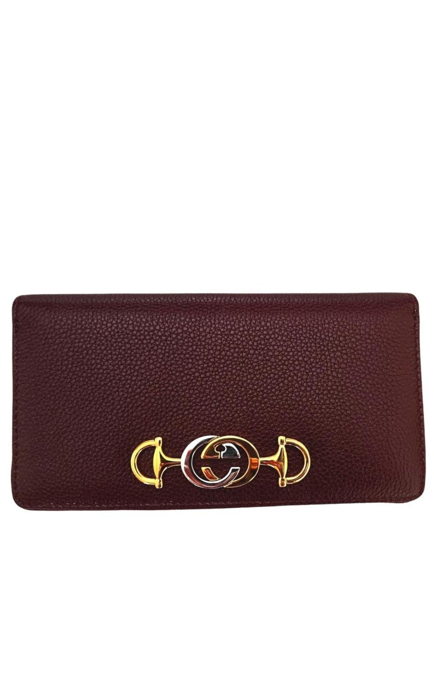 Zumi Burgundy Zip Around Wallet