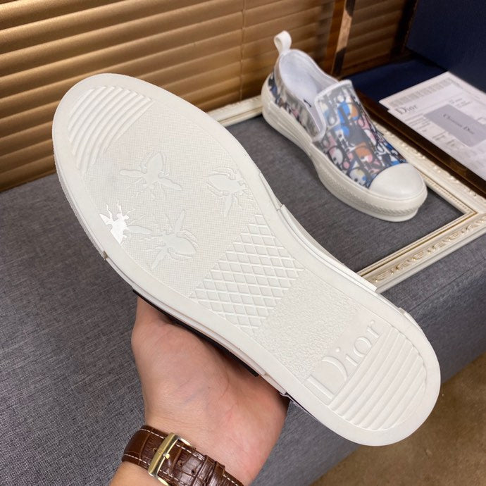 GLM - DIR B23 Slip MultiColor And White LOW-TOP SNEAKER