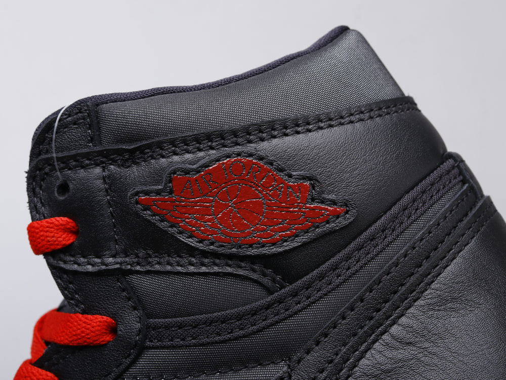 GLM - AJ1 black and red silk