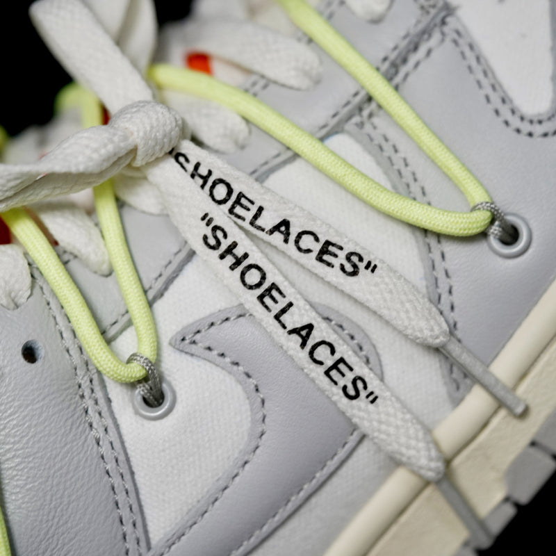 GLM - OW x Dunk (NO.43) green shoelace orange buckle