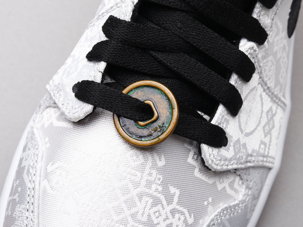 GLM - AJ1 Edison Chen White Silk
