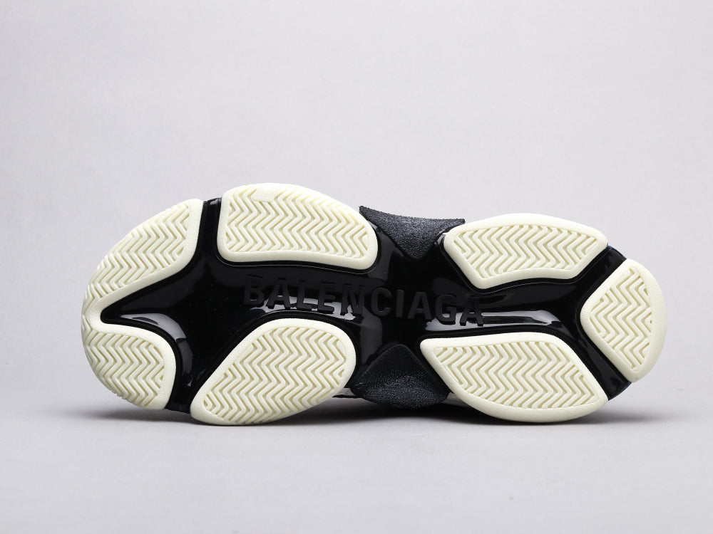 GLM - Bla Triple S Black And White Blue Sneaker