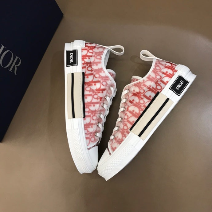 GLM - DIR B23 Red Oblique LOW-TOP SNEAKER