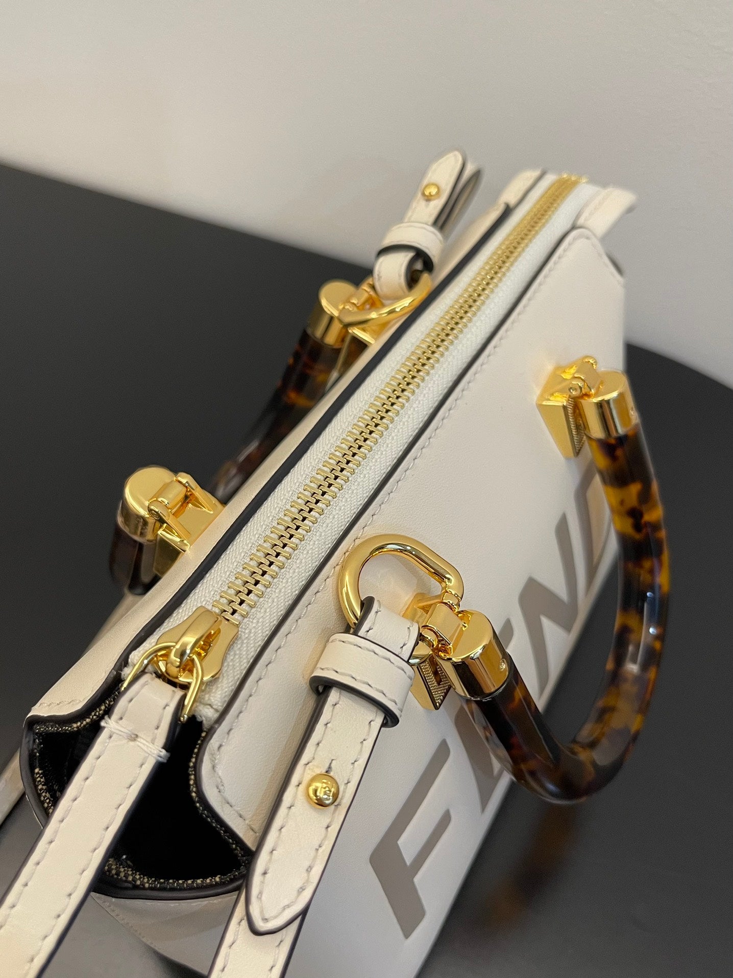 FI By The Way White Mini Bag For Woman 17cm/6.5in