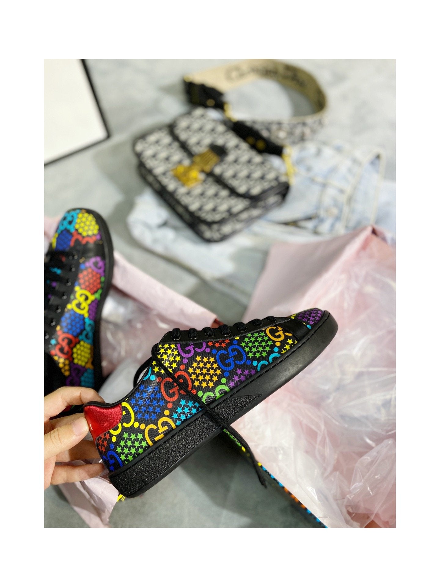 GLM-GCI  Psychedelic Ace neaker 072