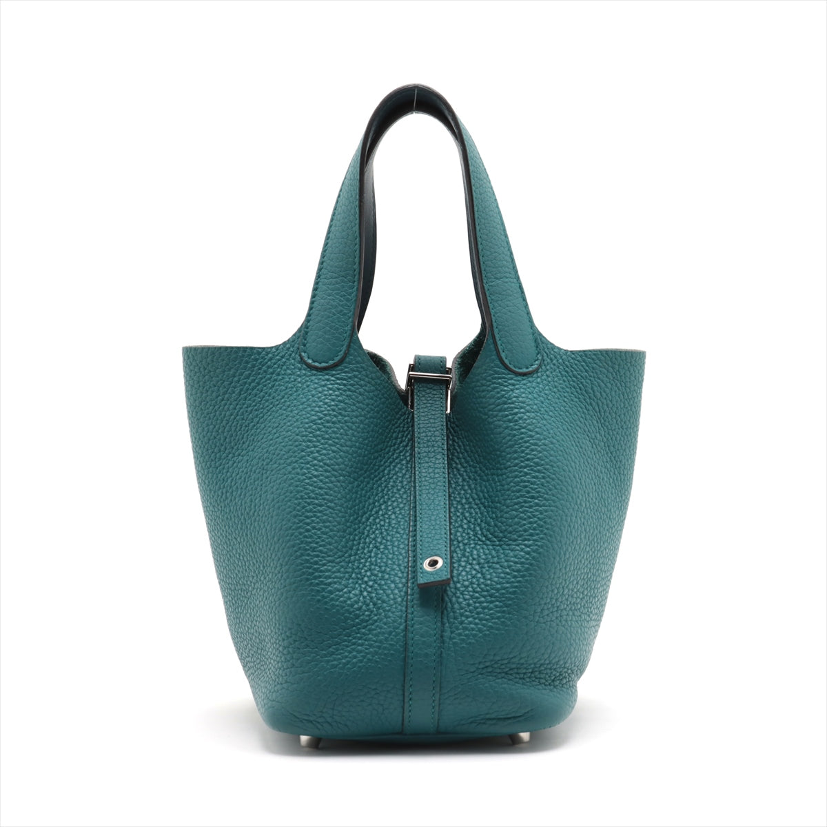 Hermes Picotin Lock Ecla PM  Claimance Swift VerbosphorusÃƒÆ’Ã¢â‚¬â€ Blue Wurtmelmer Silver  D2019