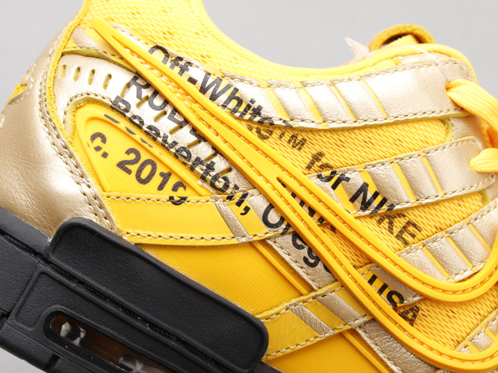 GLM - OW x Rubber Dunk Black Gold