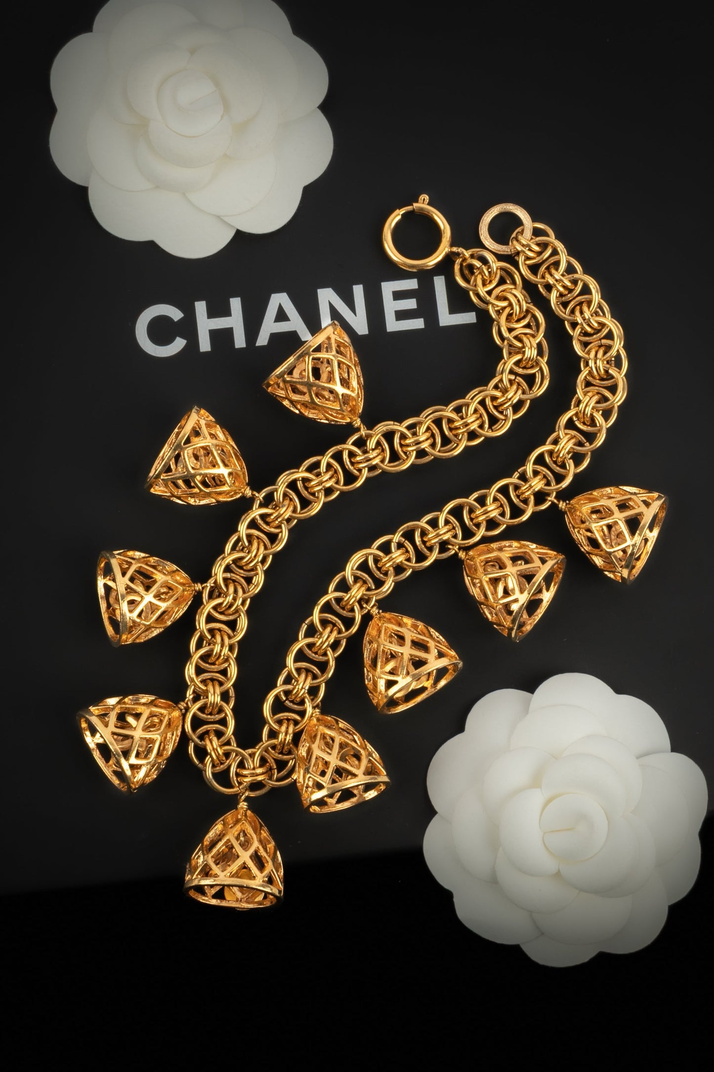 Collier "clochettes" Chanel 1990's