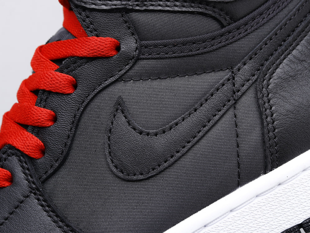 GLM - AJ1 black and red silk