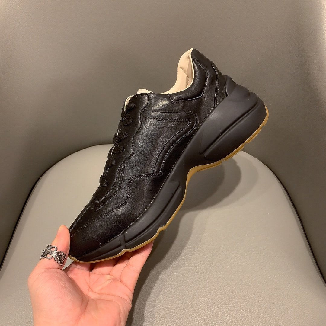 GLM-GCI  RHYTON VINTAGE TRAINER BAND BLACK SNEAKER 140