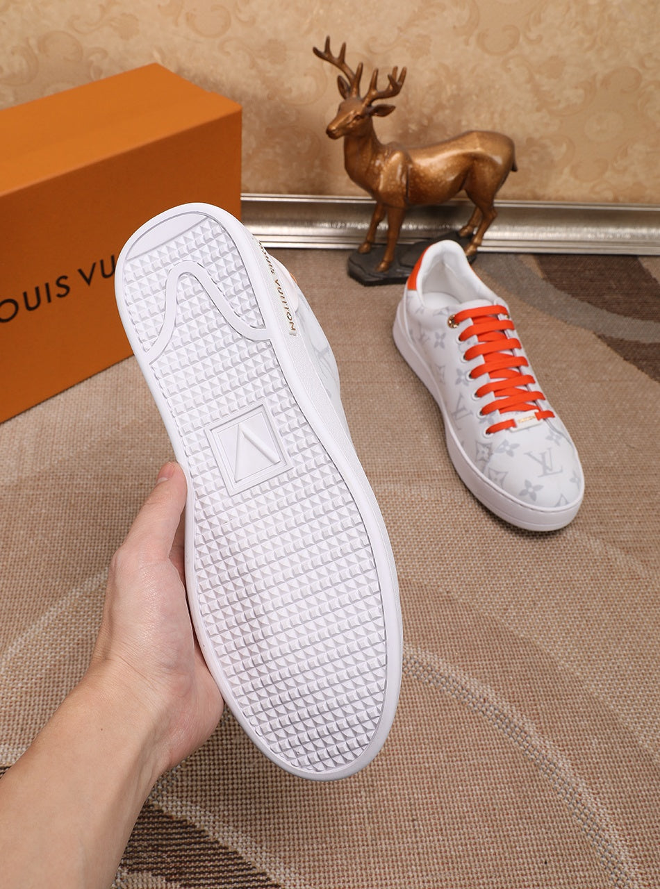 GLM - LUV Time Out Orange And White Sneaker