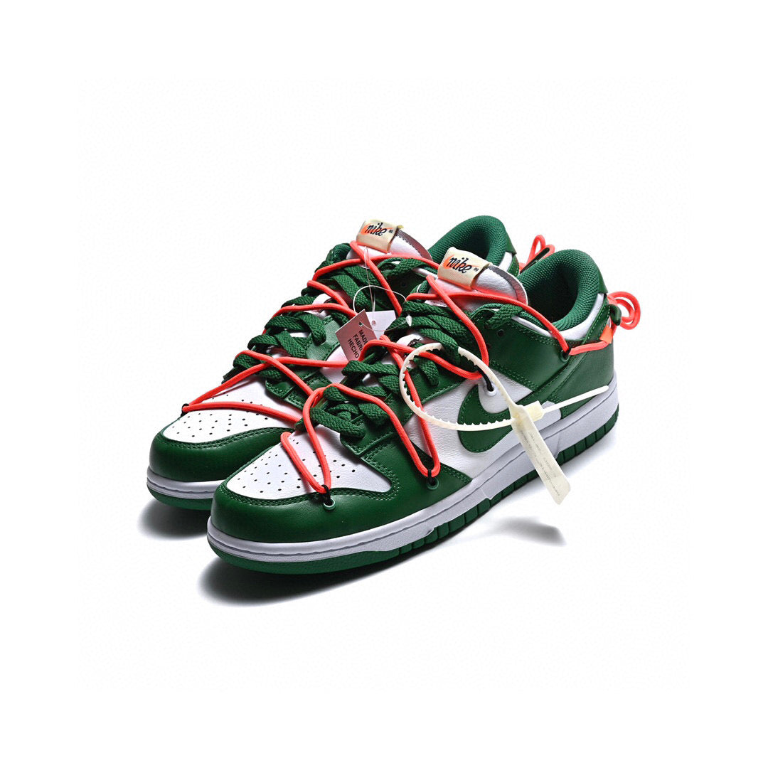 GLM - OW x Dunk white and green
