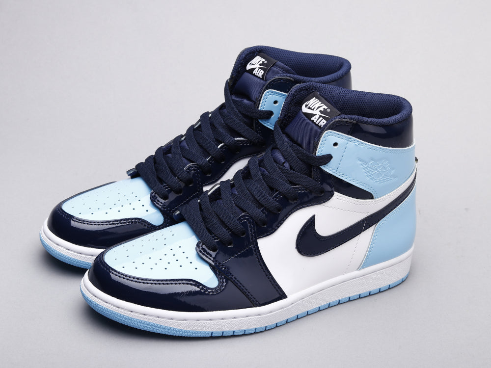 GLM - AJ1 North Carolina Patent Leather