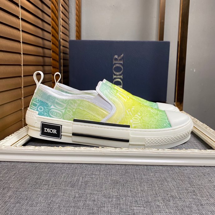 GLM - DIR B23 Slip Yellow And White LOW-TOP SNEAKER