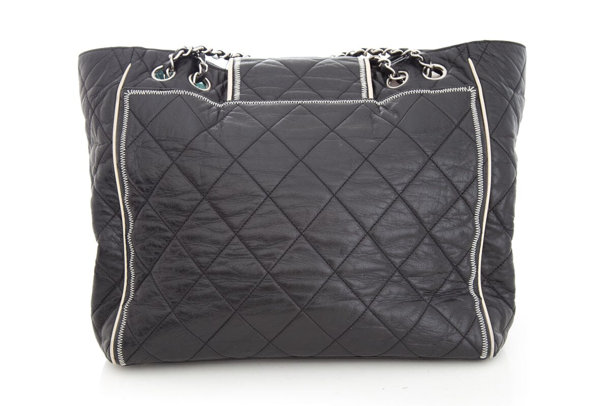 Chanel 2008/09 Black East West Reissue Handbag