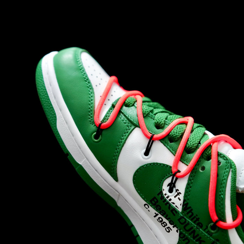 GLM - OW x Dunk Low White Green