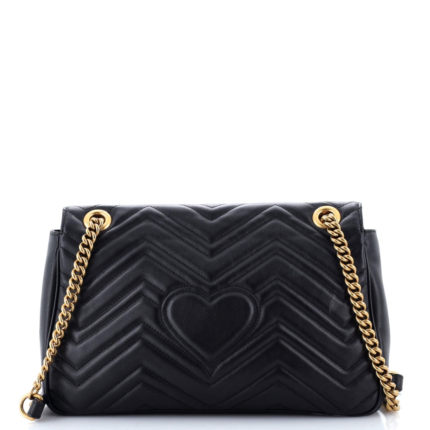 GG Marmont Flap Bag Matelasse Leather Medium