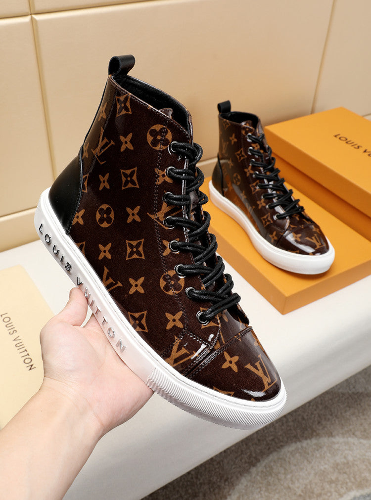 GLM - LUV Stellar Trainer Boot Brown Sneaker