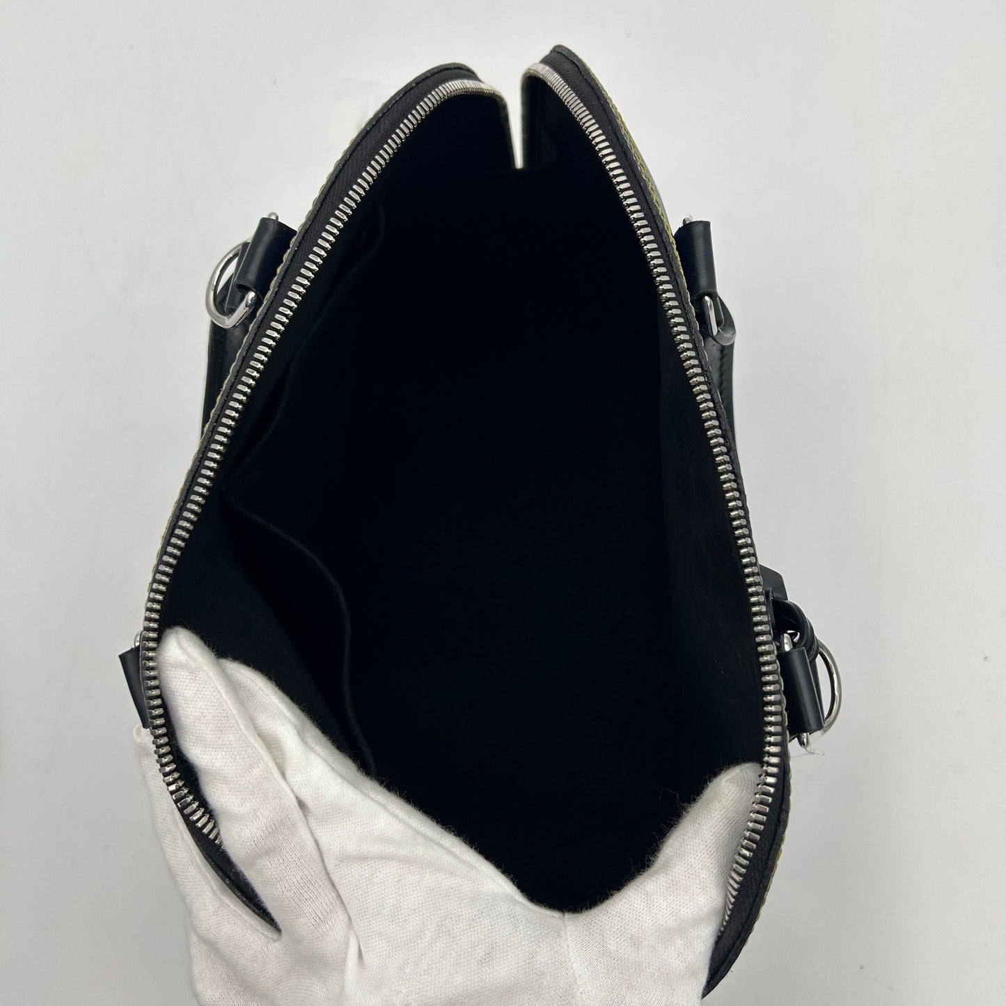 LOUIS VUITTON Epi Azteque Alma BB Denim Light LA15054