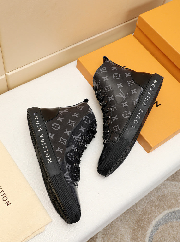 GLM - LUV Stellar Trainer Boot Black Sneaker