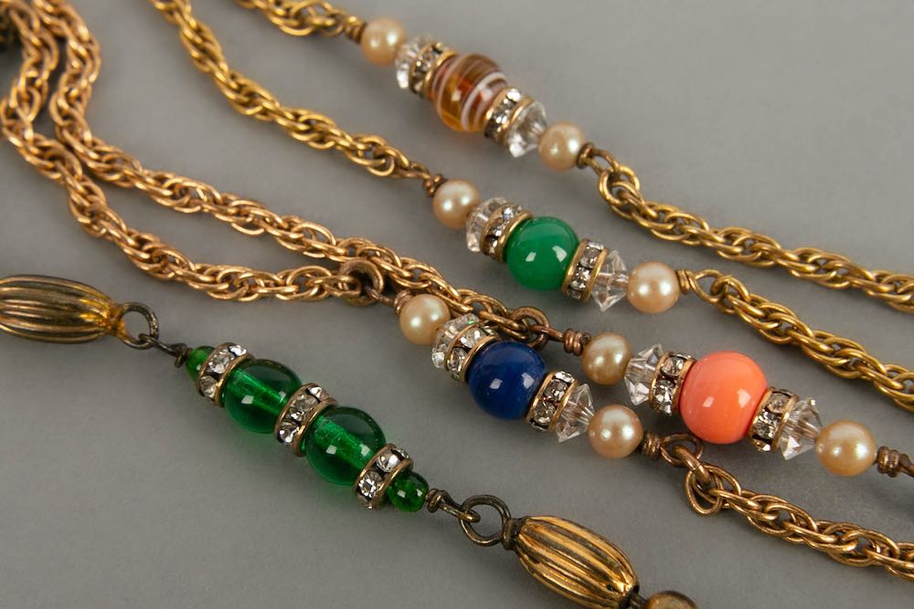 Ensemble de sautoirs/colliers Chanel