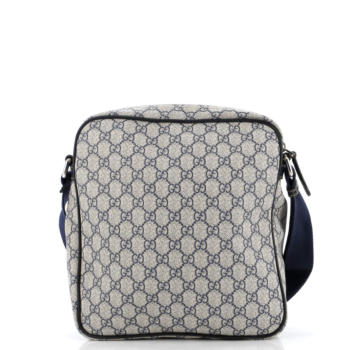 Front Zip Messenger GG Coated Canvas Medium