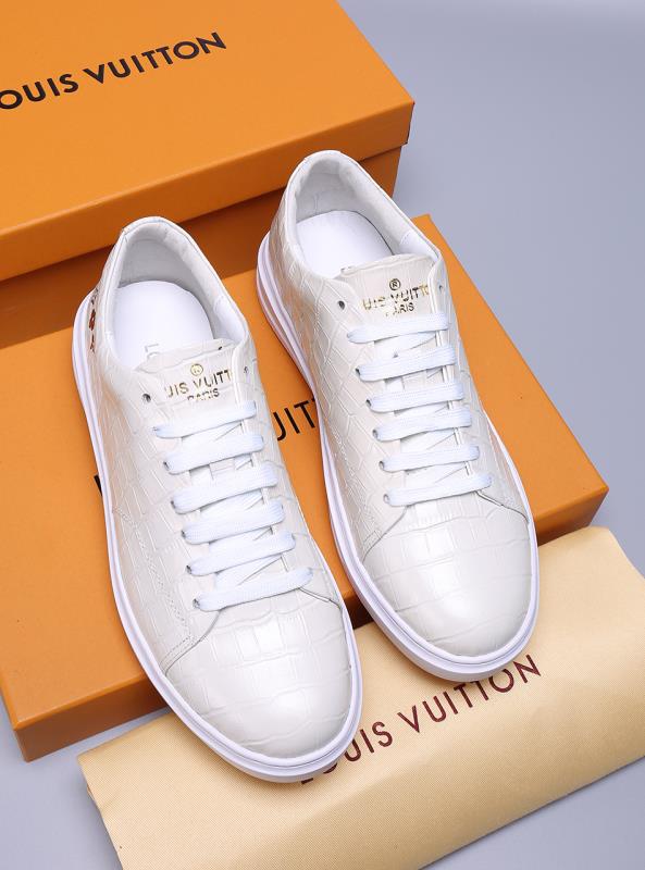 GLM - LUV Alligator White Sneaker