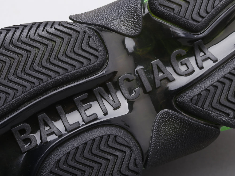 GLM - Bla Triple S Black Green Sneaker