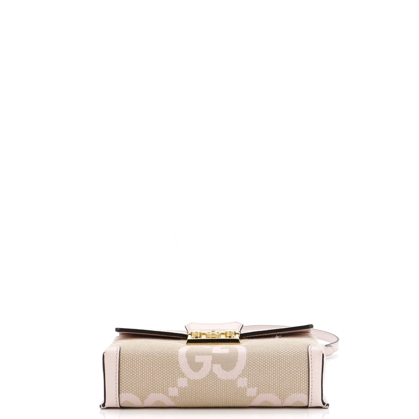 Padlock Top Handle Bag Jumbo GG Canvas Mini