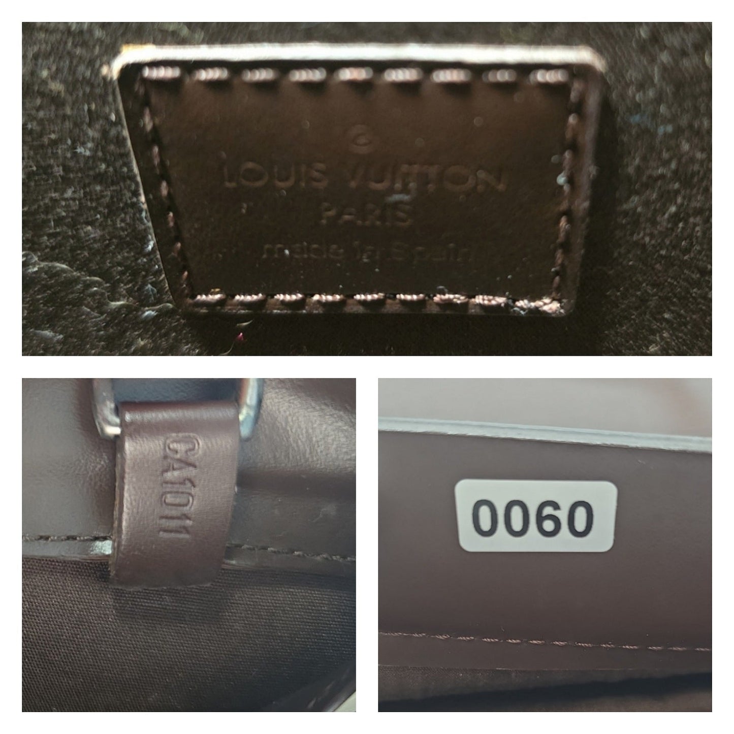 Louis Vuitton Vintage EPI Croisette PM Tote Moka