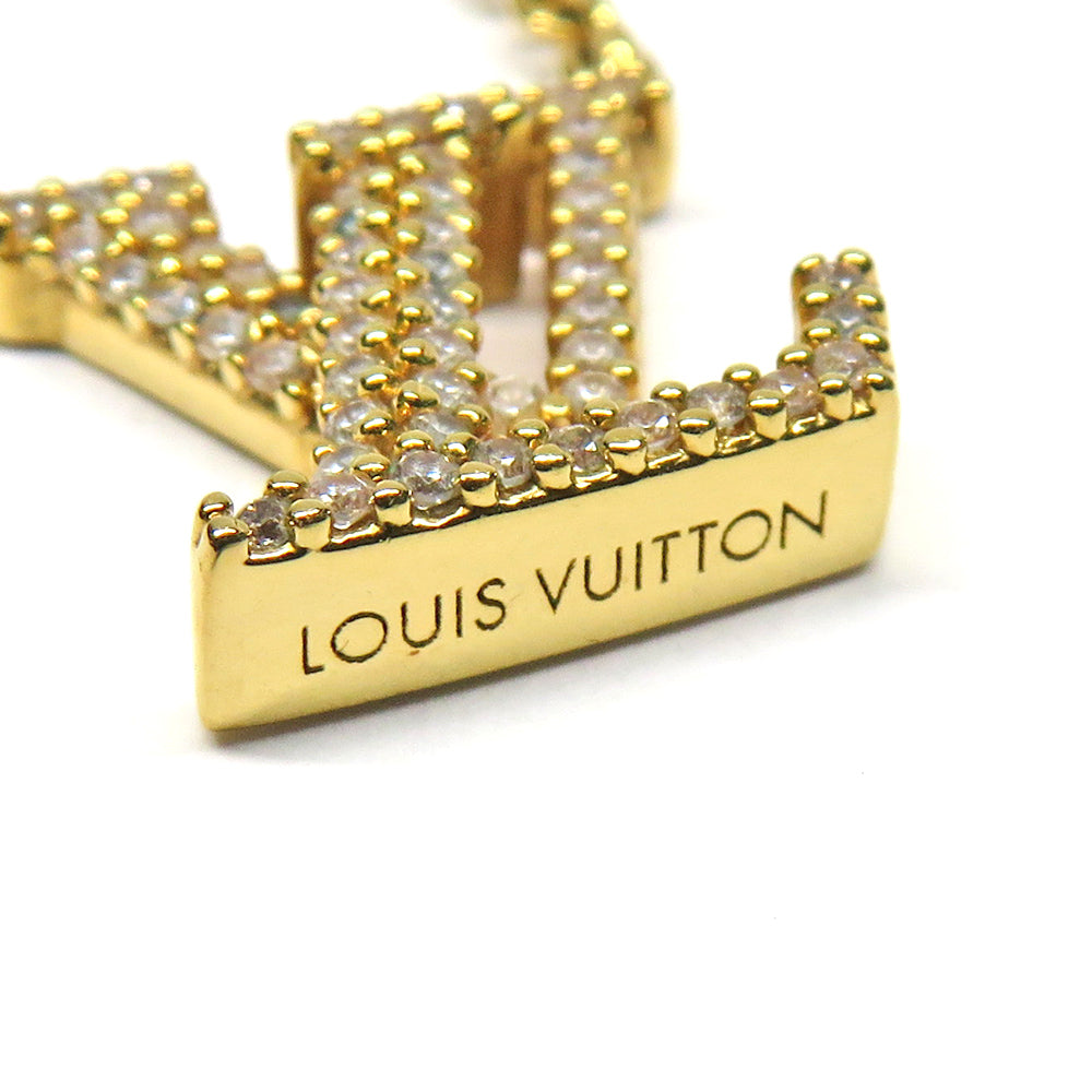 Louis Vuitton LV iconic necklace M00596 penchant g metal straws men  jewelry accessories cleaned