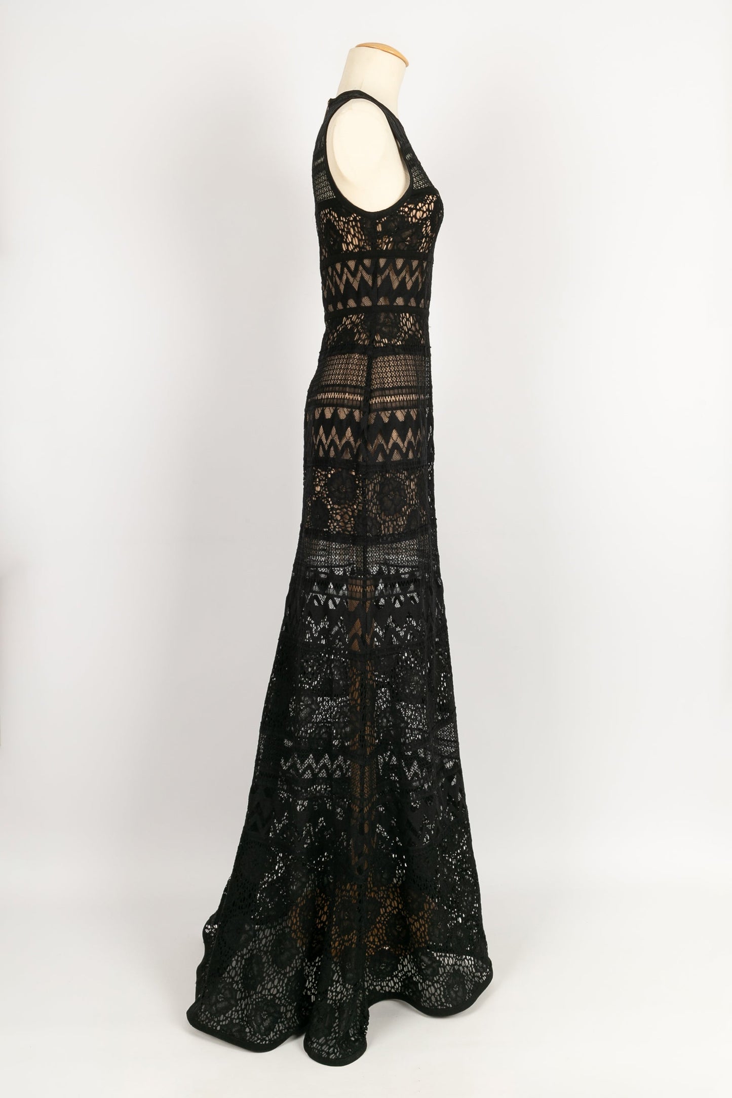 Robe longue Elie Saab Printemps 2016