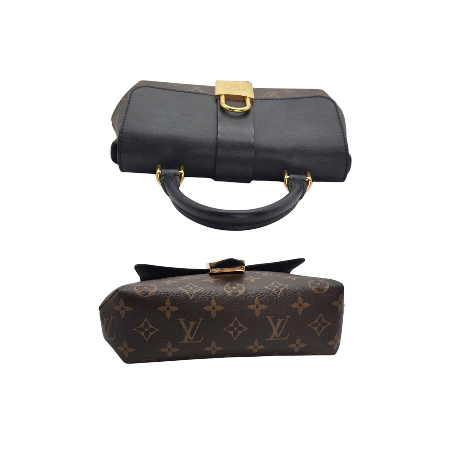 Louis Vuitton Monogram Locky BB Black Handbag